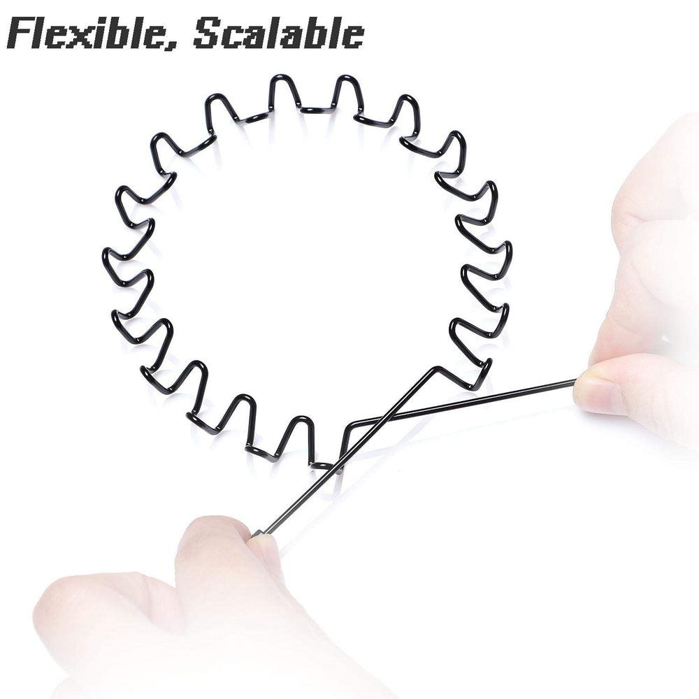 WantGor headbands non-slip design provides reliable grip during workouts.