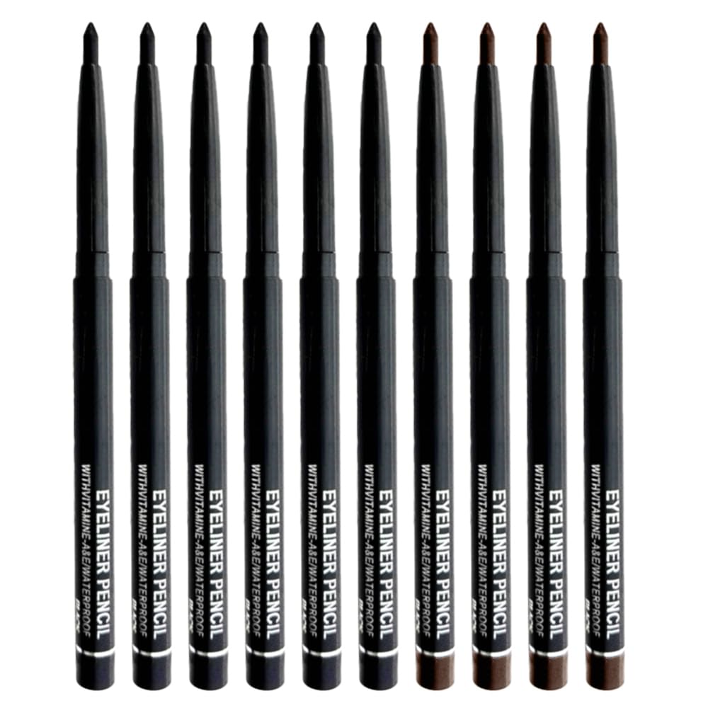 WanTuoluo 10pcs black automatic inner eyeliner set for precise lines