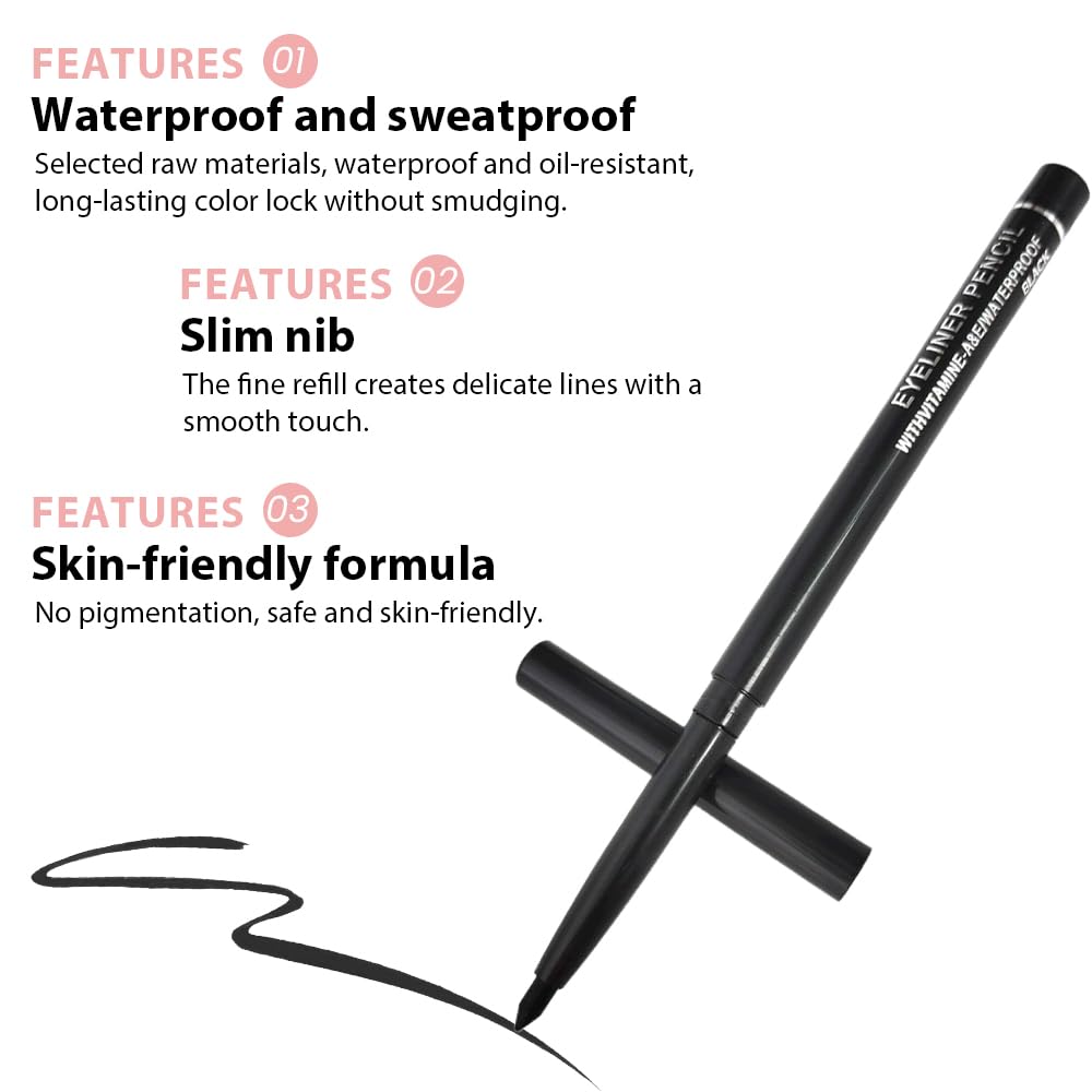 WanTuoluo multi-use cream pencil used as eyeliner, eyeshadow and brows