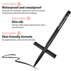 WanTuoluo multi-use cream pencil used as eyeliner, eyeshadow and brows