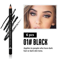WanTuoluo soft-textured pencil closeup for smooth, defined brows.