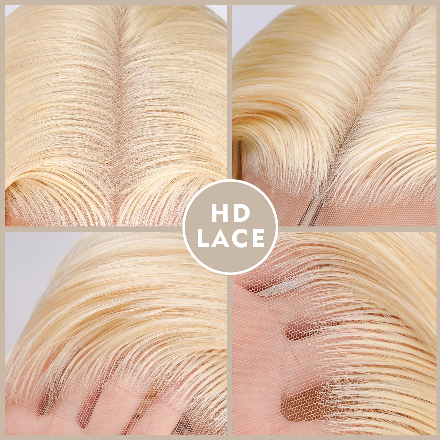 WAQI dyed-ready lace-front wig lets you experiment with color safely.