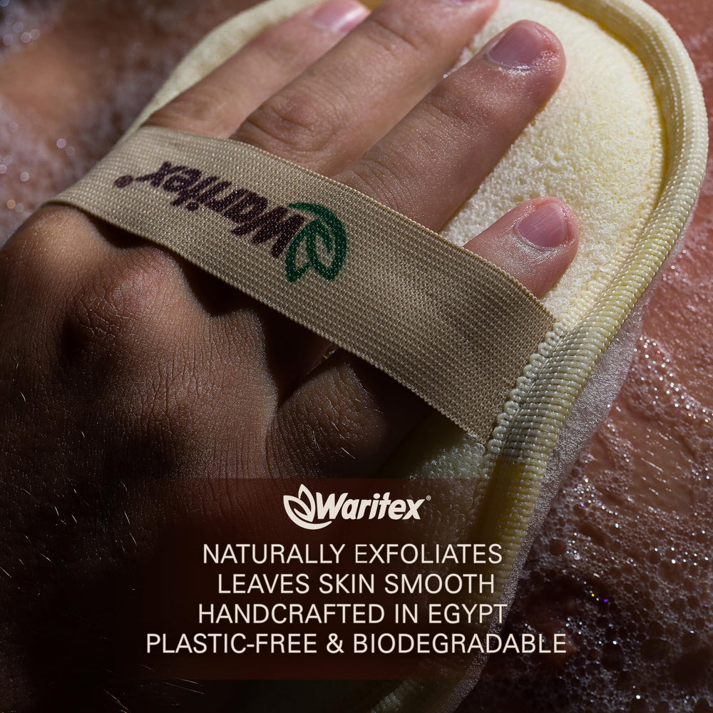 WARITEX pack de 3 esponjas exfoliantes listos para regalo