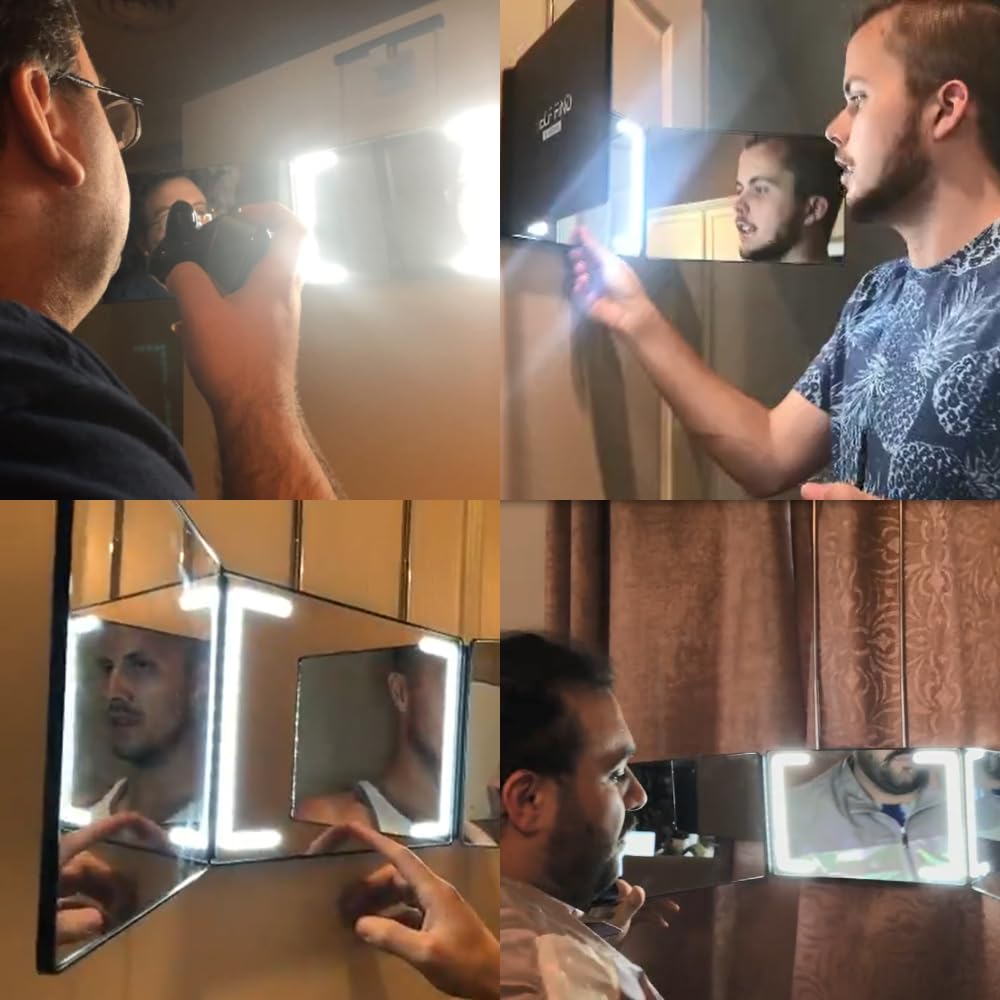 Warive 360-degree mirror provides full-angle viewing for balanced trims