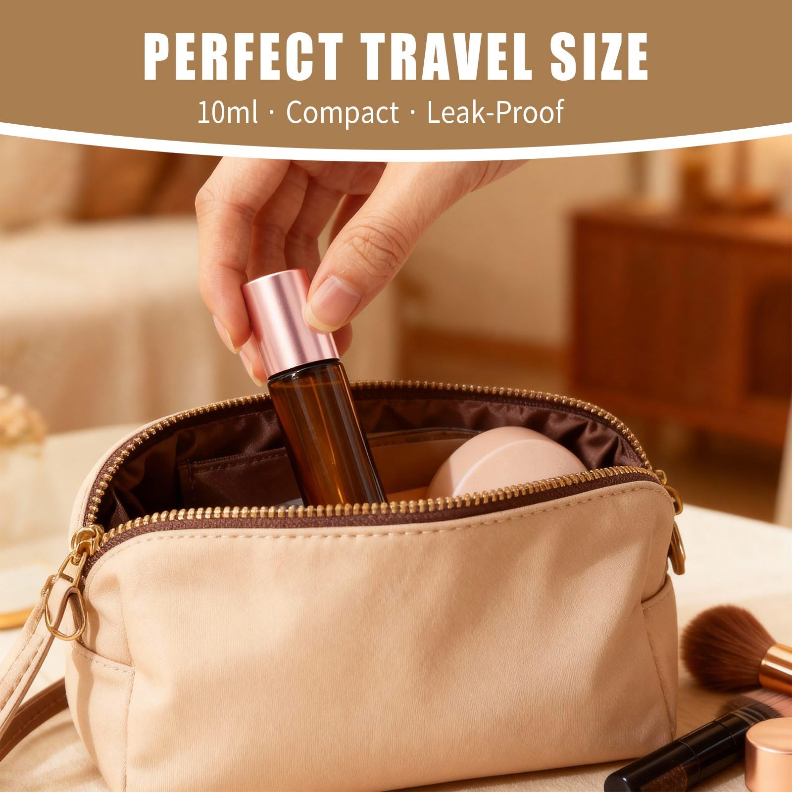 Warmify compact 10ml bottles ideal for purse or gym bag