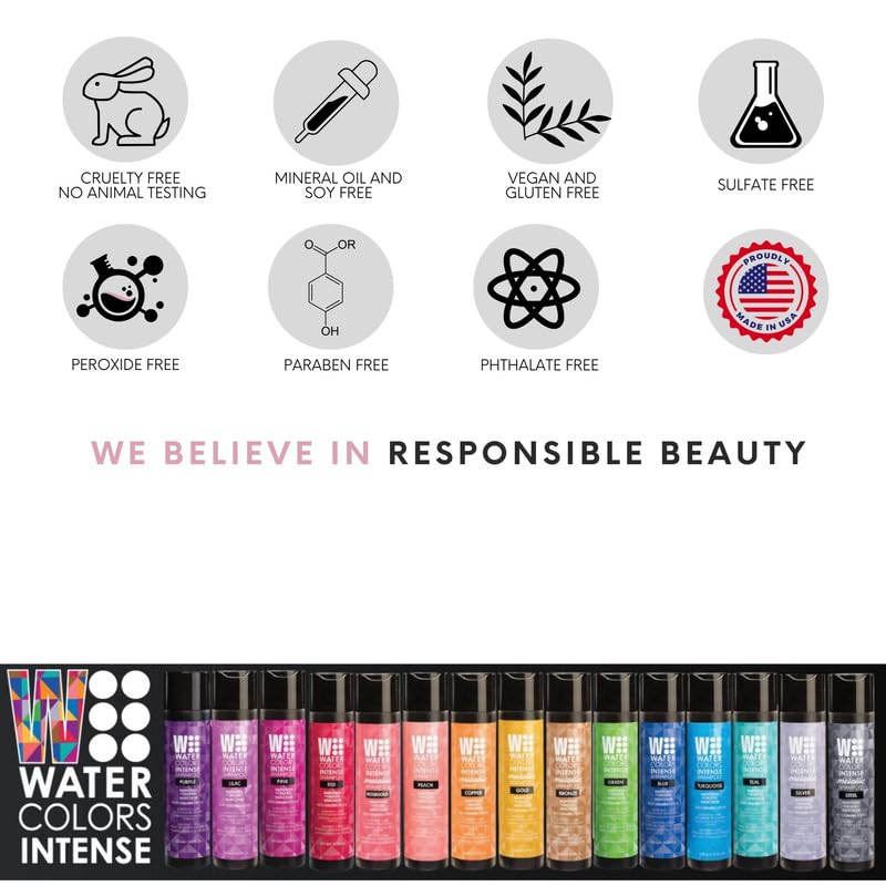 Watercolors Metálico Intenso, envase de 236 ml para uso diario.