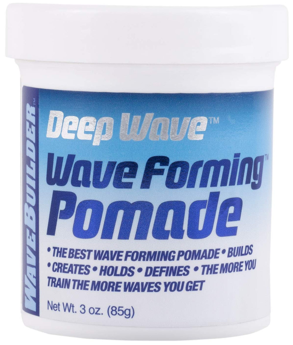 wavbuilder Deep Wave Pomade: bote de 3oz para definición duradera de las olas.