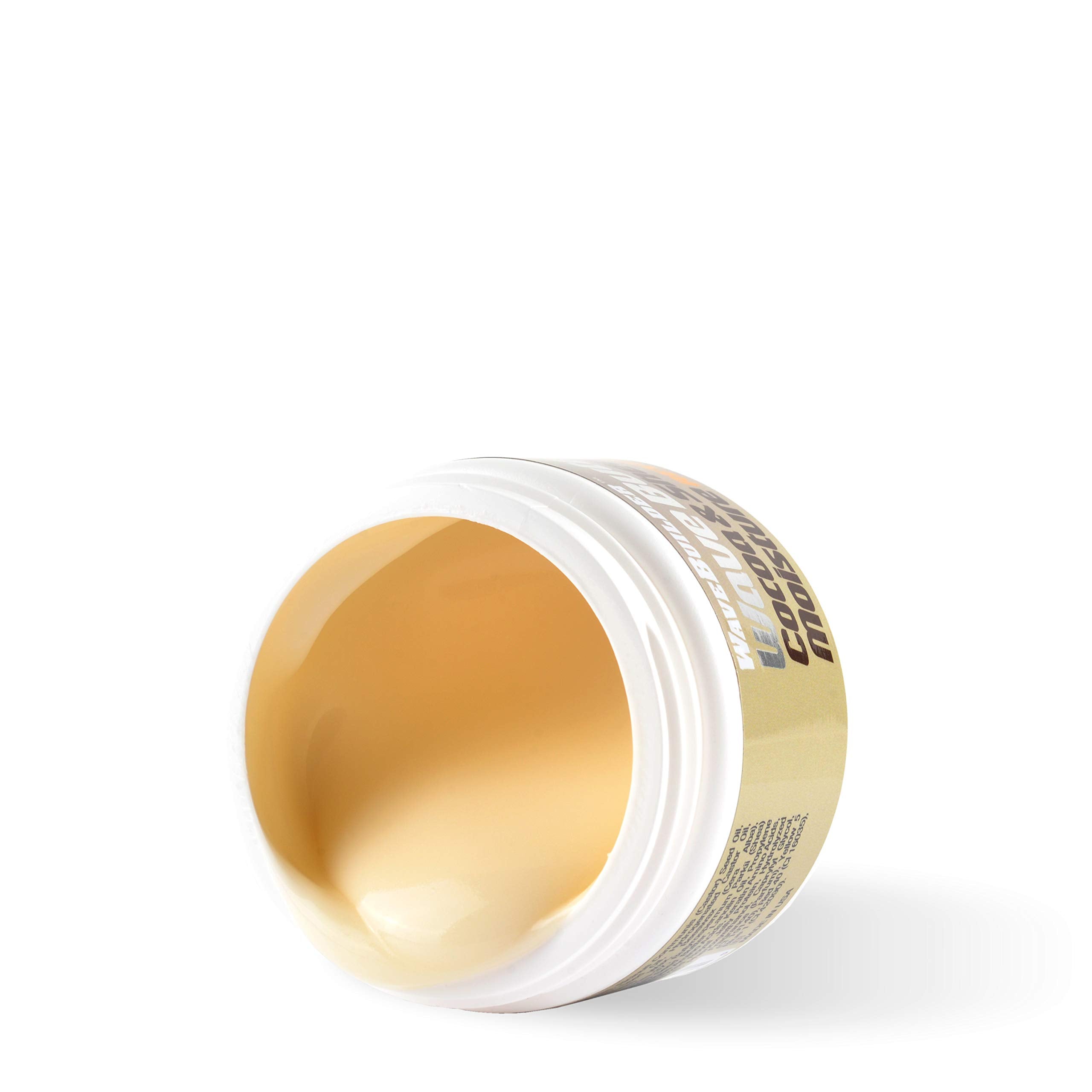 Wavebuilder Cocoa and Shea Wave Butter being applied to waves adds moisture and shine.