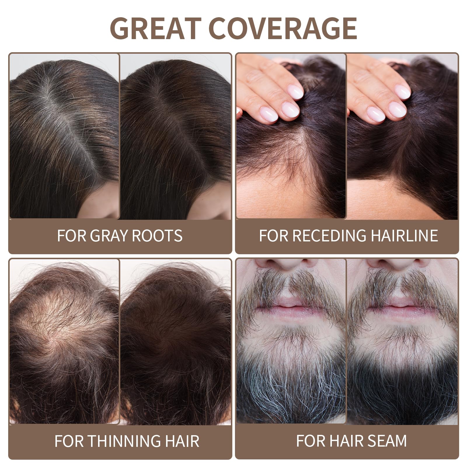 Waverloo Magic Root Cover Up easy-application stick enables precise targeted coverage.