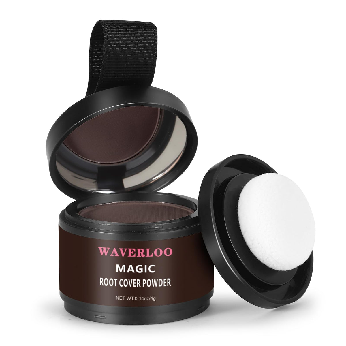Waverloo Magic Root Cover-Up packaging for easy, on-the-go touch-ups.