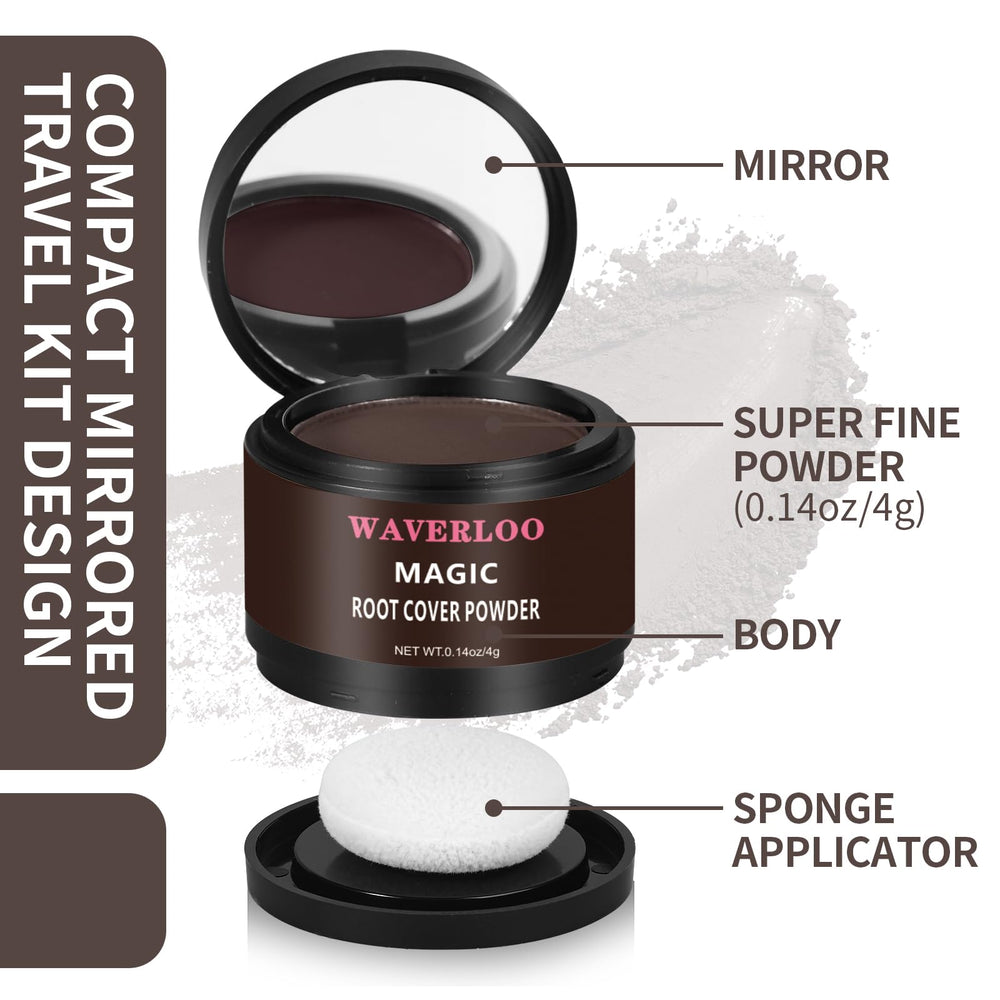 Waverloo Magic Root Cover-Up stick-application for precise, mess-free root coverage.