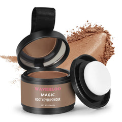 Waverloo Magic Root Cover Up light brown stick for instant root concealment.