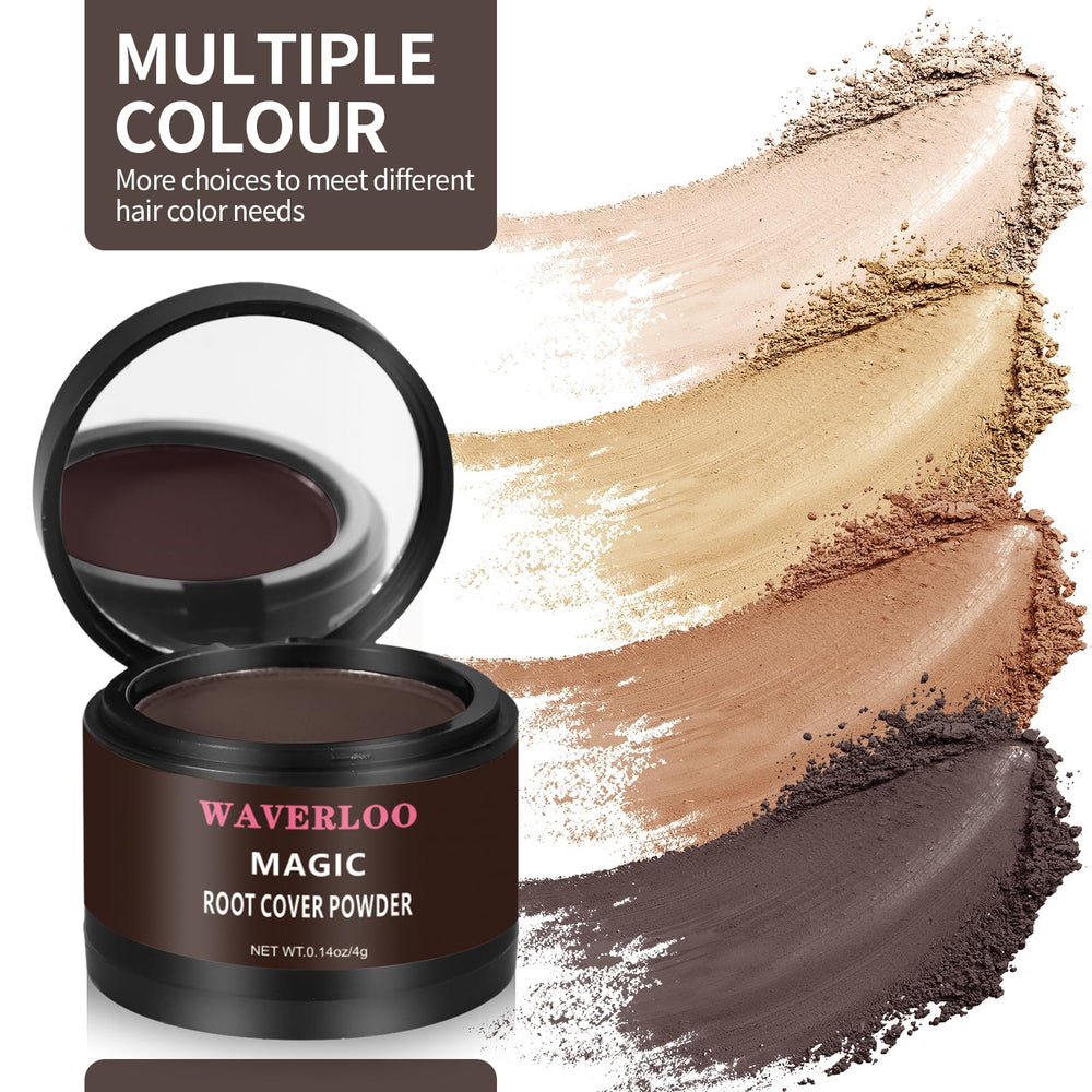 Waverloo Magic Root Cover-Up tests show sweat resistance.