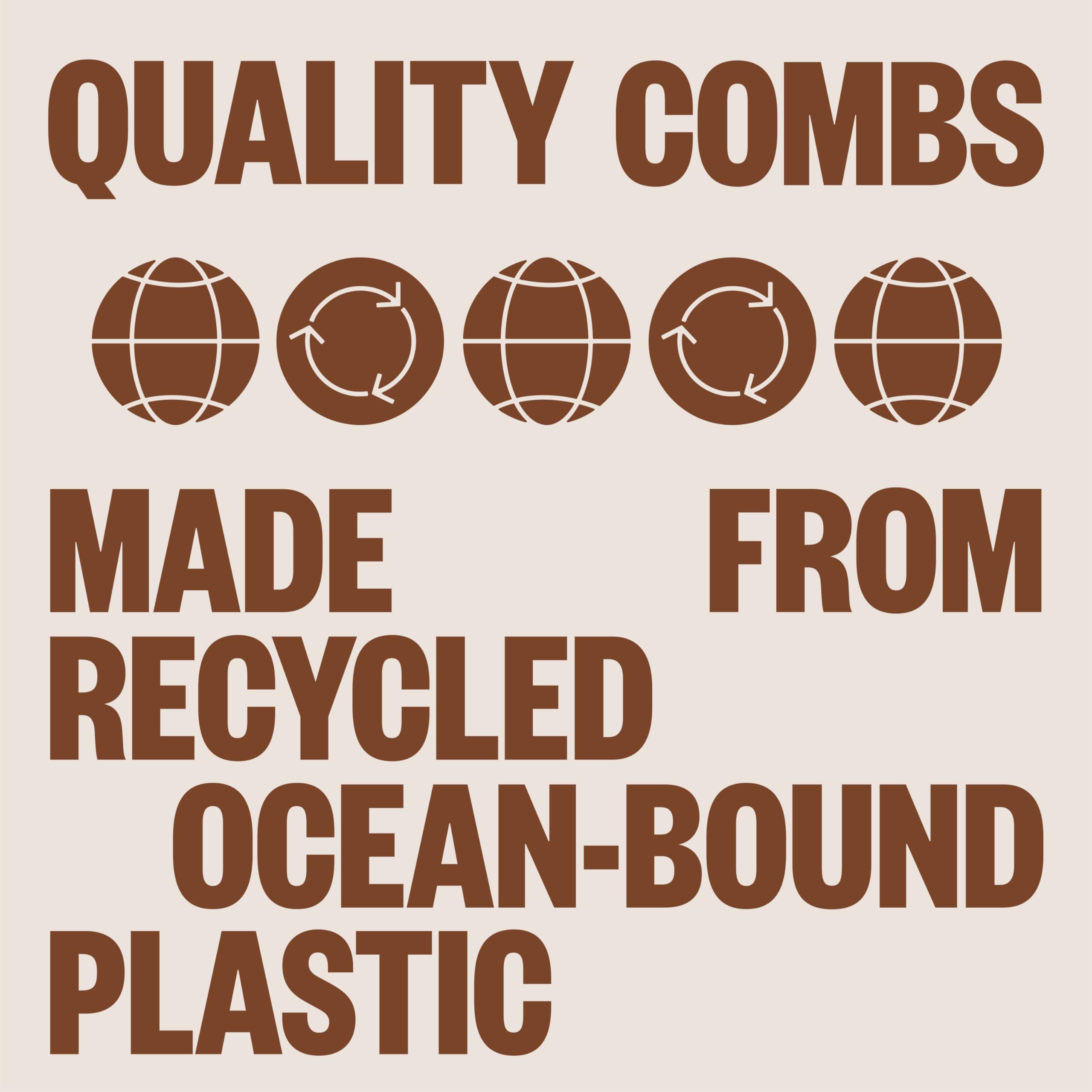 WAVEY unique color blend due to recycled plastic, each piece distinct