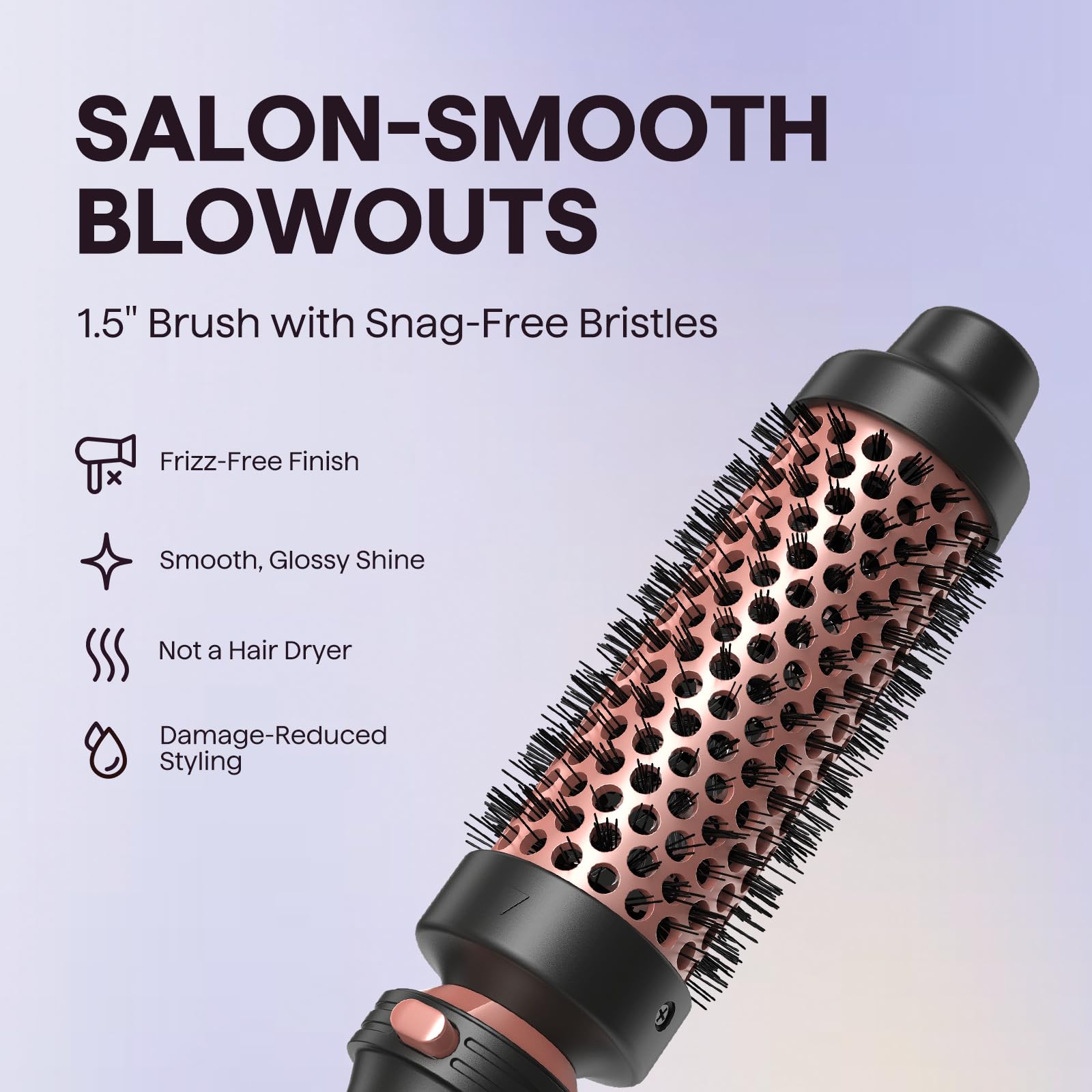 Wavytalk 1-inch wand for classic curls with smooth glide