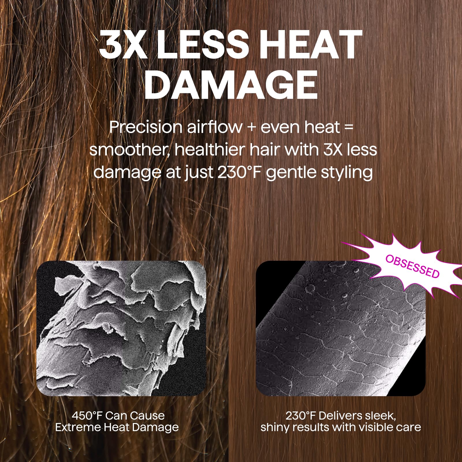 Wavytalk Air Sculpt concentrator nozzle for precise styling and straight edges