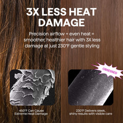 Wavytalk Air Sculpt concentrator nozzle for precise styling and straight edges