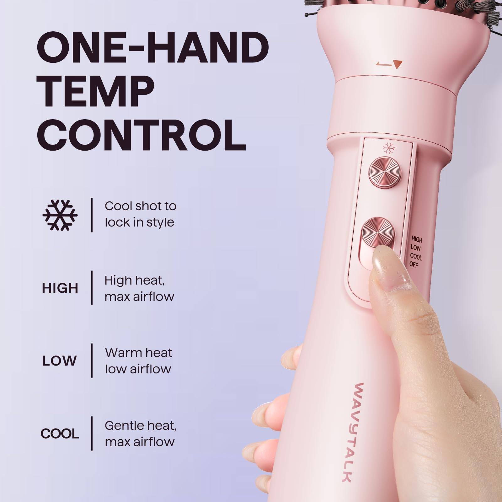 Wavytalk Air Sculpt diffuser for gentle dry and natural curls