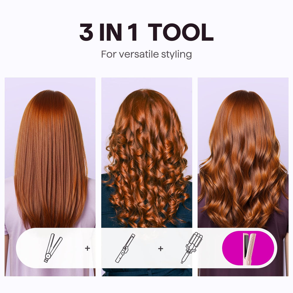 Wavytalk Airflow Styler 3-in-1 styling for curls, waves, and straight