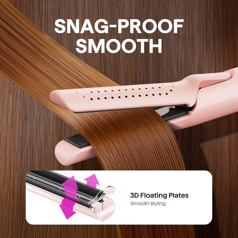 Wavytalk Airflow Styler 3D floating plates glide gently during styling