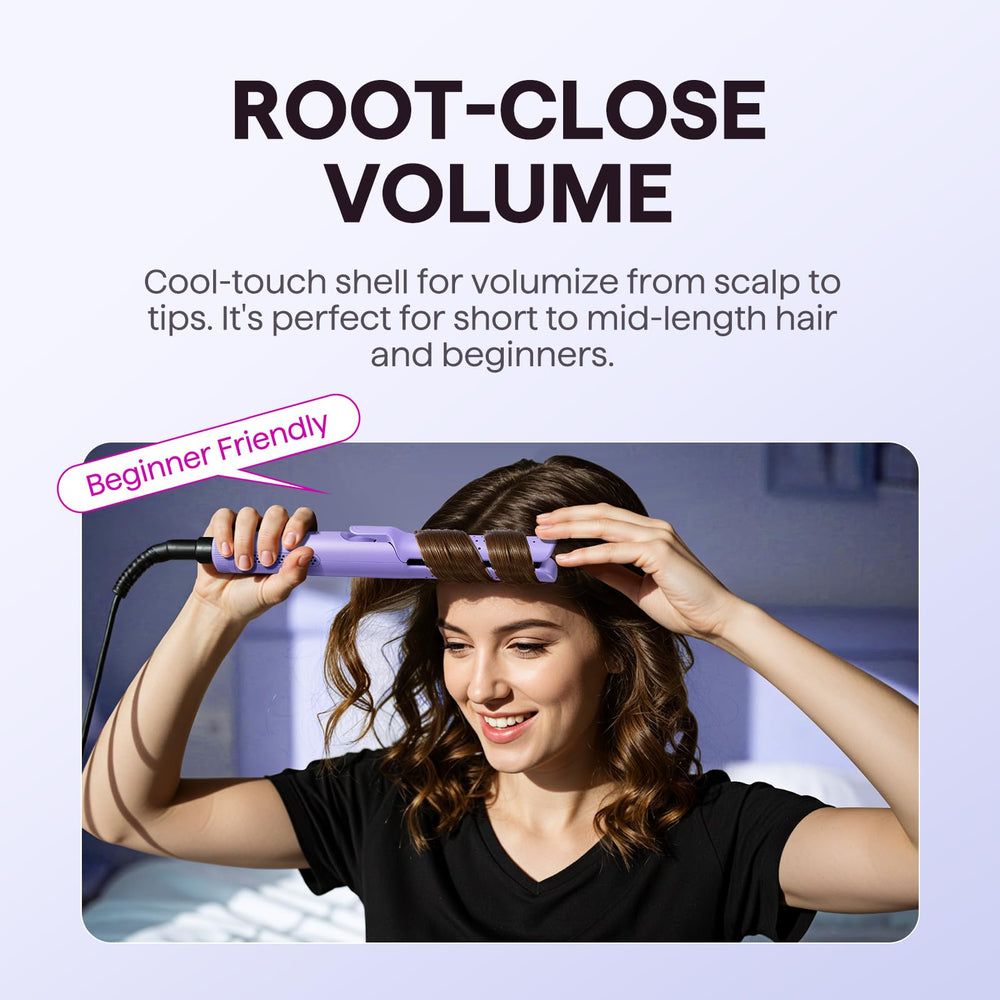 Wavytalk Airflow Styler five temperature settings for various hair types