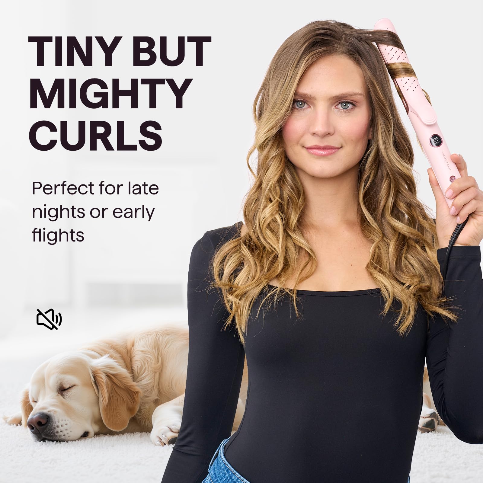 Wavytalk Airflow Styler three air modes offer versatile control.