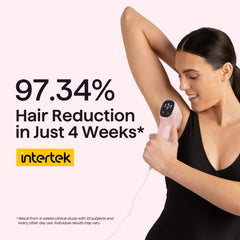 Wavytalk Bare It body mode for full‑body hair reduction at home.