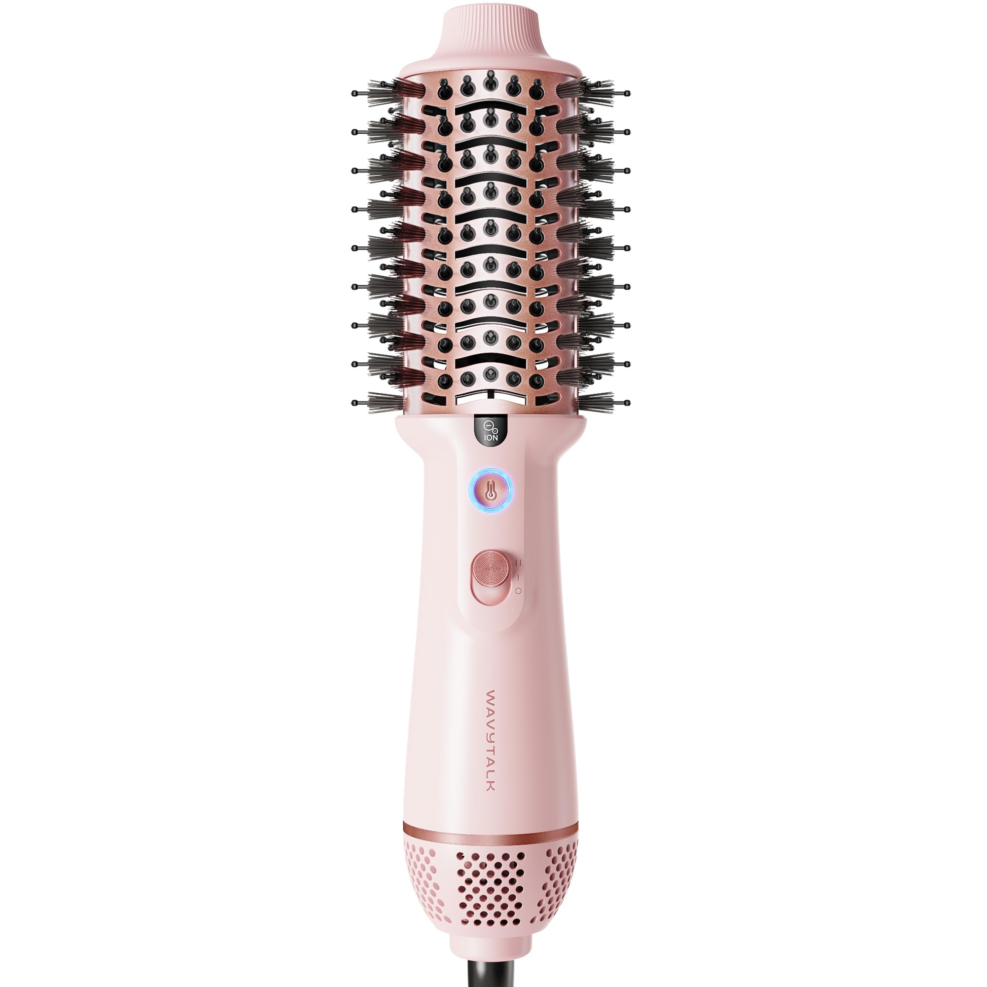 Wavytalk dual voltage jet brush ready for worldwide styling with even heat