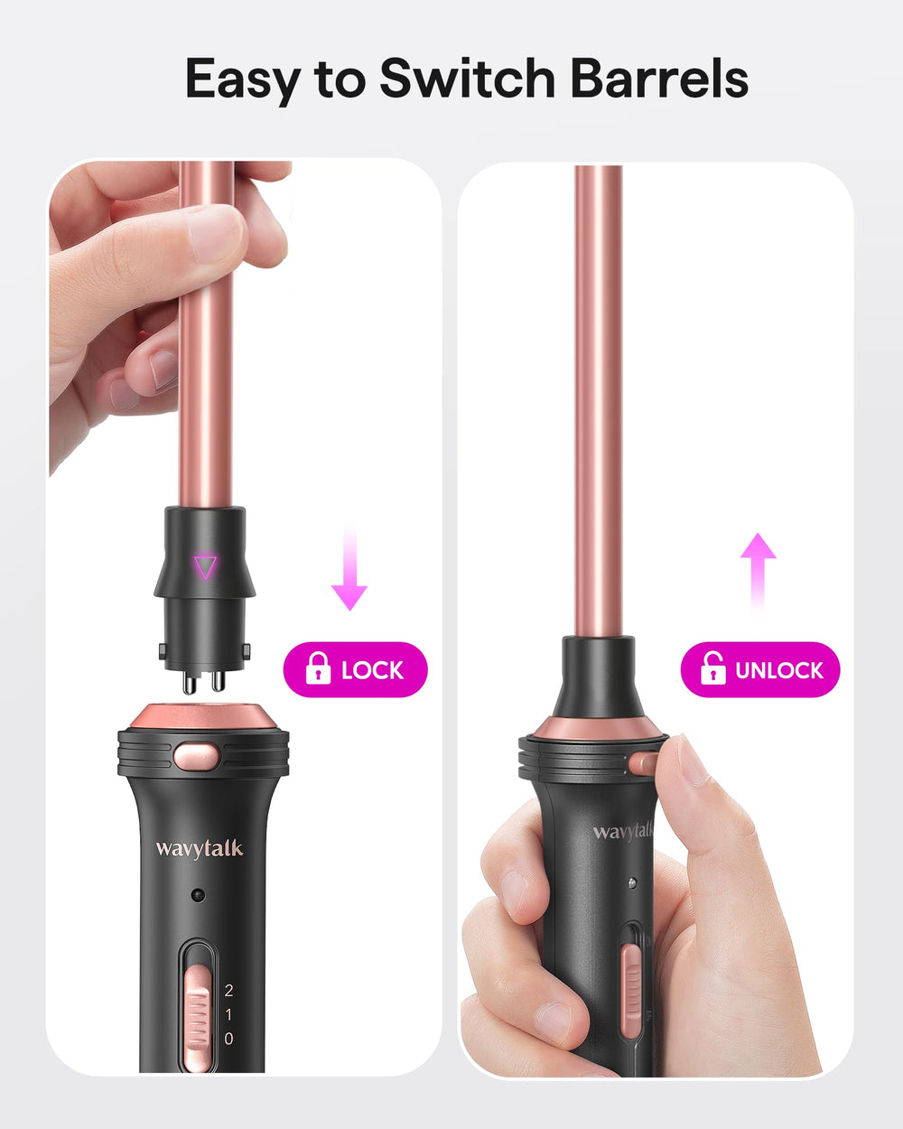 Wavytalk dual voltage travel kit enables styling worldwide.