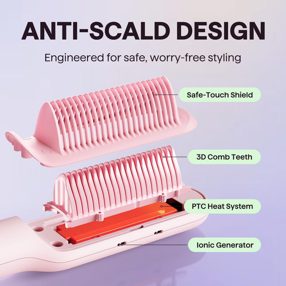 Wavytalk dual voltage allows convenient styling while traveling.