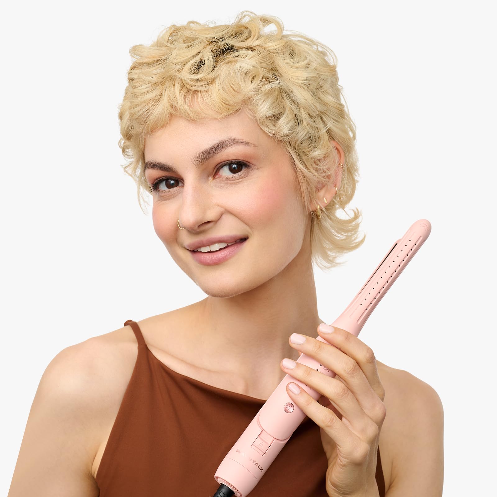 Wavytalk floating ceramic plates prevent snagging.