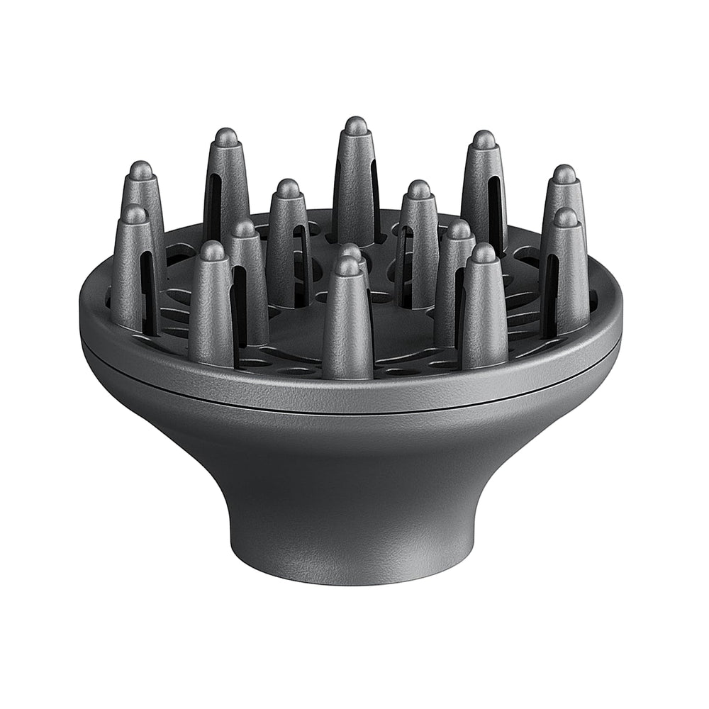 Wavytalk Grey Diffuser front view for precise airflow and smoother blowouts.