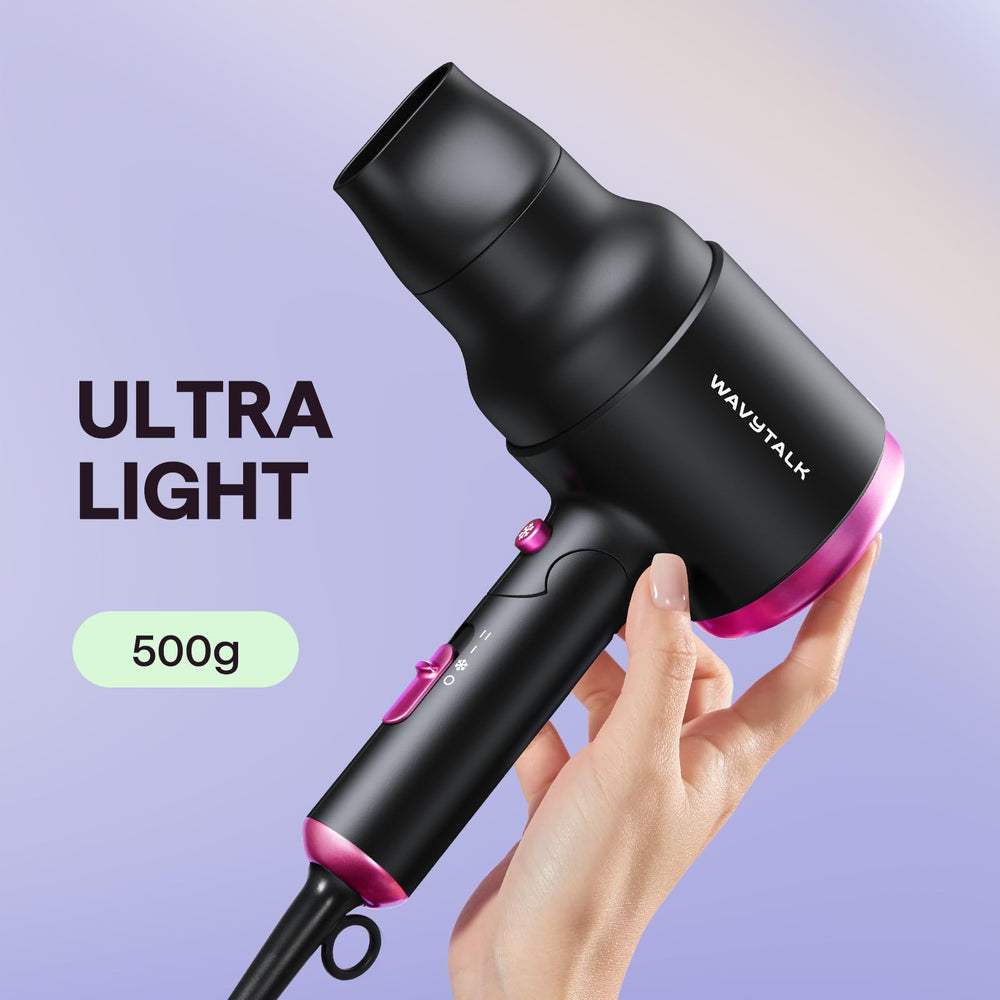 Wavytalk diffuser attachment enhances curls with even airflow.