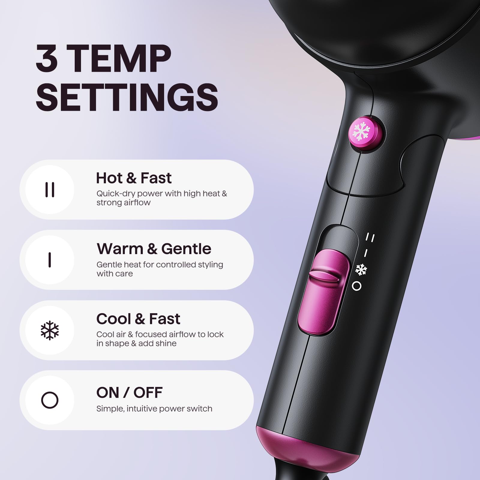Wavytalk lightweight design supports travel-friendly styling anywhere.