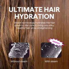 Wavytalk Hydro-Infusion close-up with nano-mist for deep hydration.