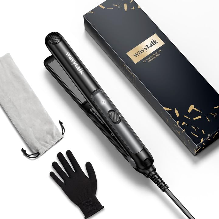 Wavytalk Pro Mini ceramic 3D plates deliver snag-free smoothing for short hair