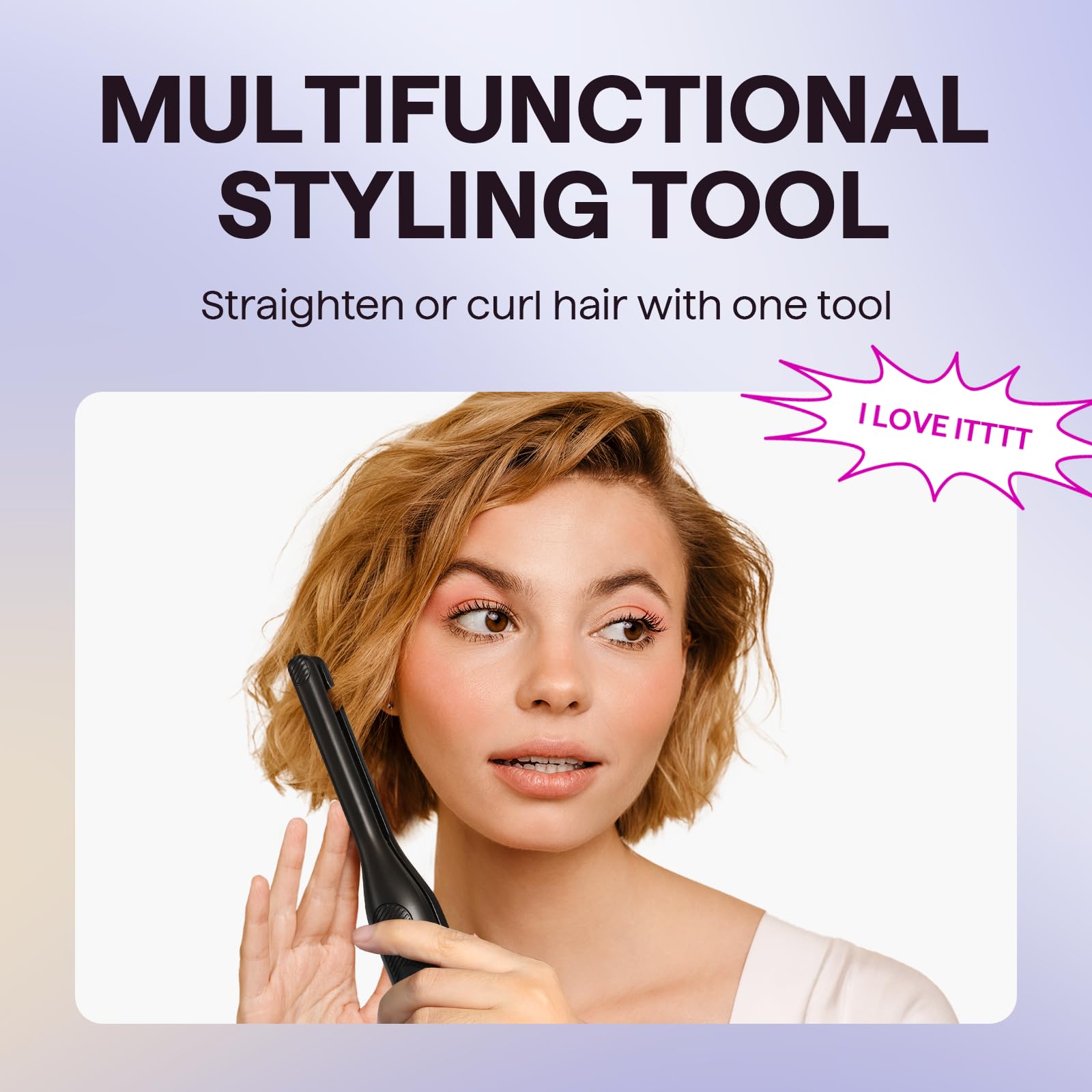 Wavytalk PTC heat quick-heat system for fast styling sessions.