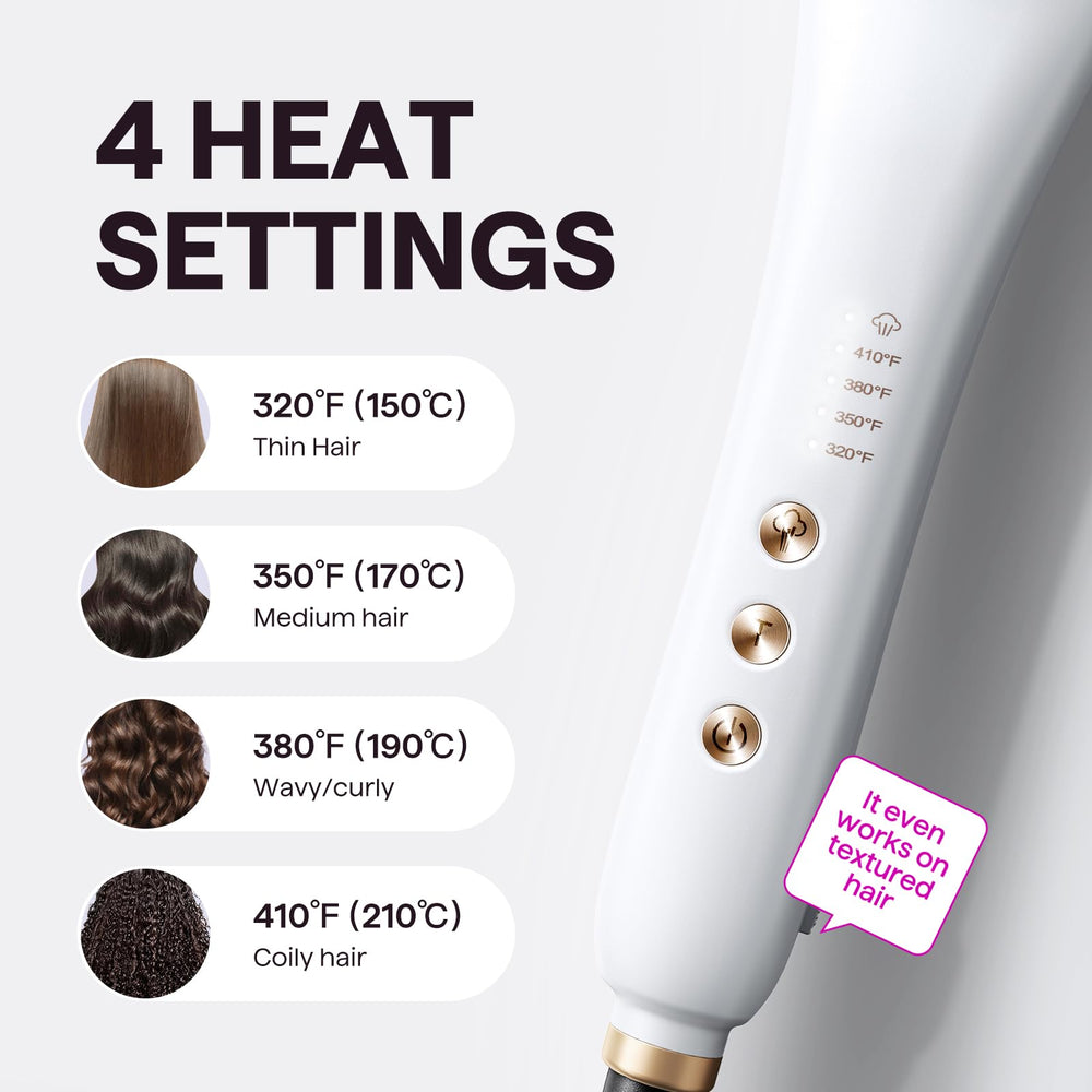 Wavytalk Pro 30-second heat-up for busy mornings.