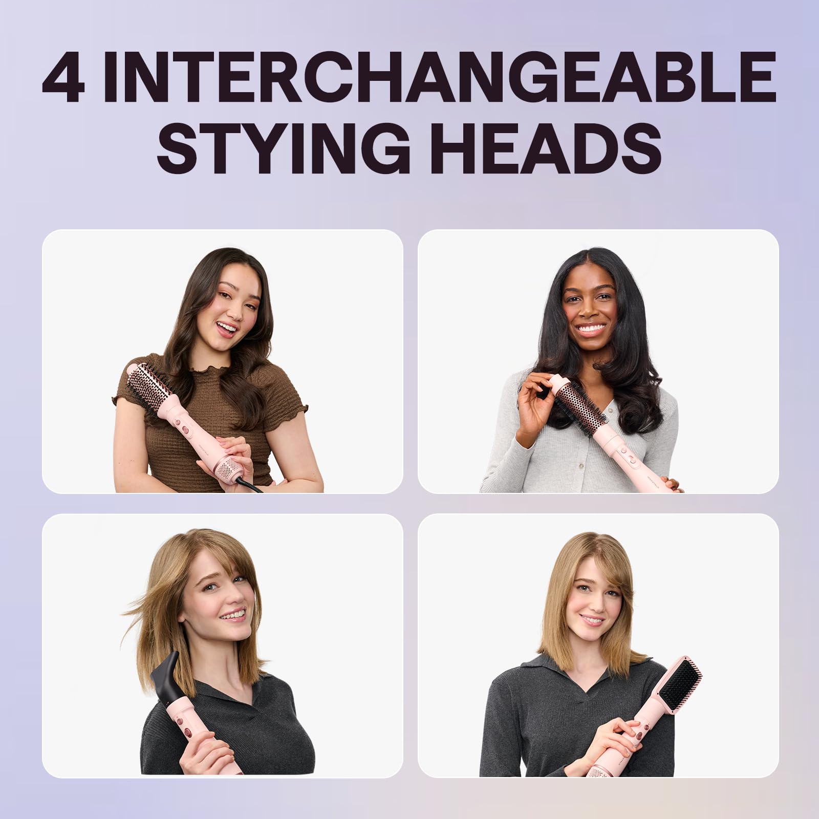 Wavytalk round 1.5-inch blowout brush creates smooth curls.