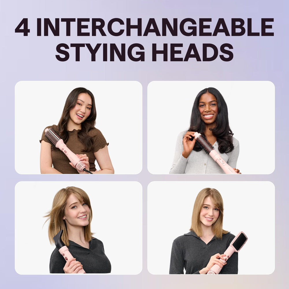 Wavytalk round 1.5-inch blowout brush creates smooth curls.