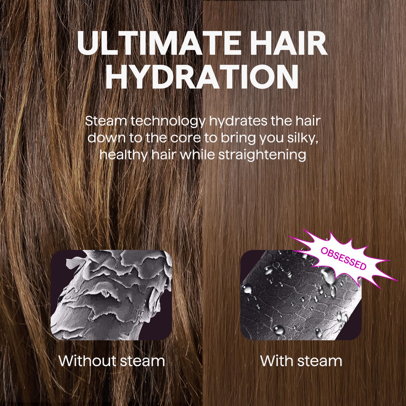 Wavytalk Sakura Pink design for stylish home hair styling
