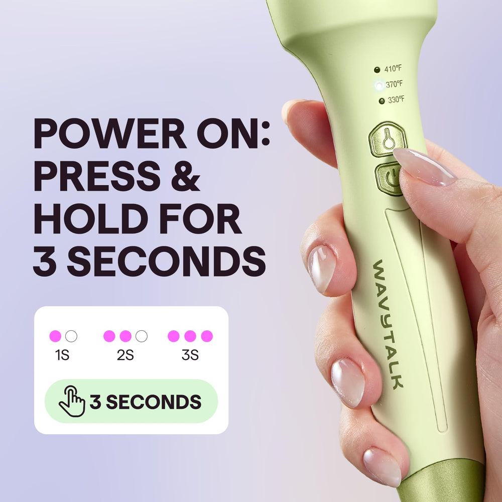 Wavytalk delivers a salon-finish look with volume.