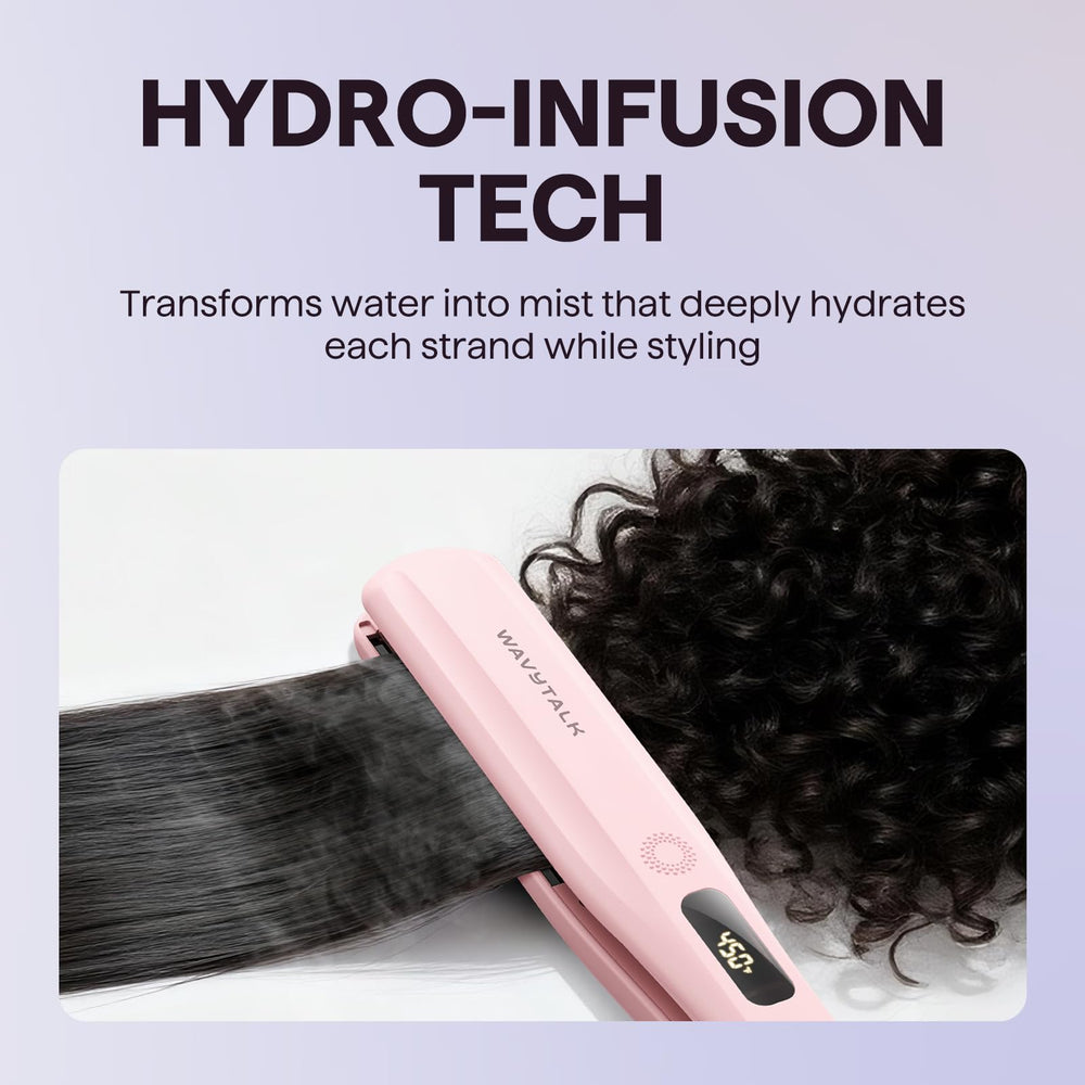 Wavytalk smooth glide demonstrates efficient styling and time savings