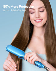 Wavytalk titanium plates provide high conductivity for smooth curls