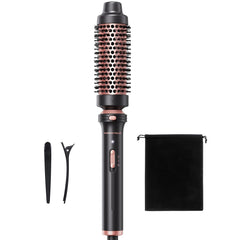 Wavytalk Thermal Brush with a 1.5-inch barrel for voluminous curls.