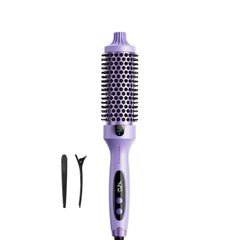 Wavytalk Thermal Brush close-up showing ergonomic handle for comfortable styling