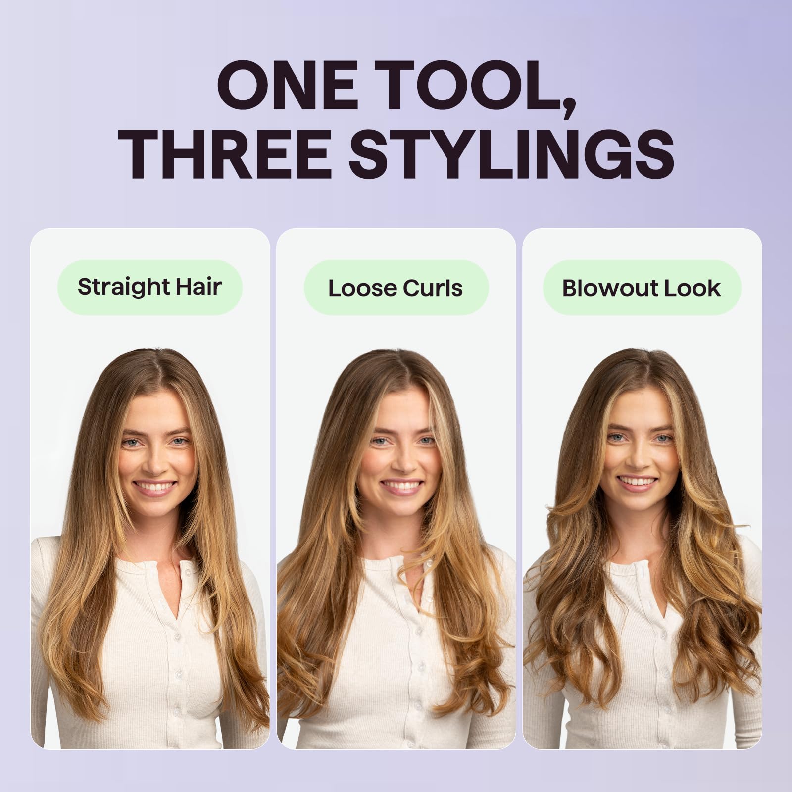 Wavytalk dual voltage makes travel-ready styling easier anywhere.