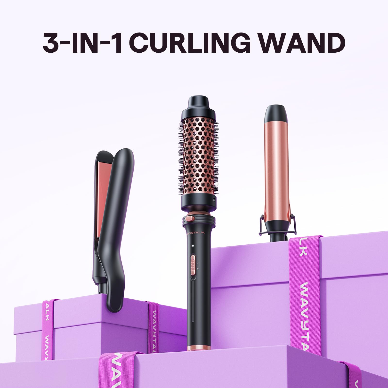 Wavytalk travel-friendly styling kit for quick, polished looks.