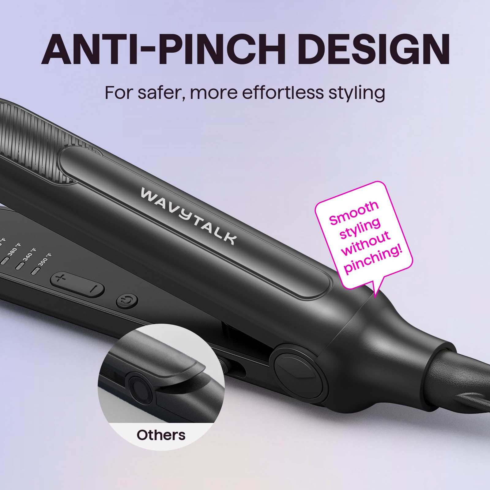 Wavytalk travel heat-proof pouch keeps the iron protected