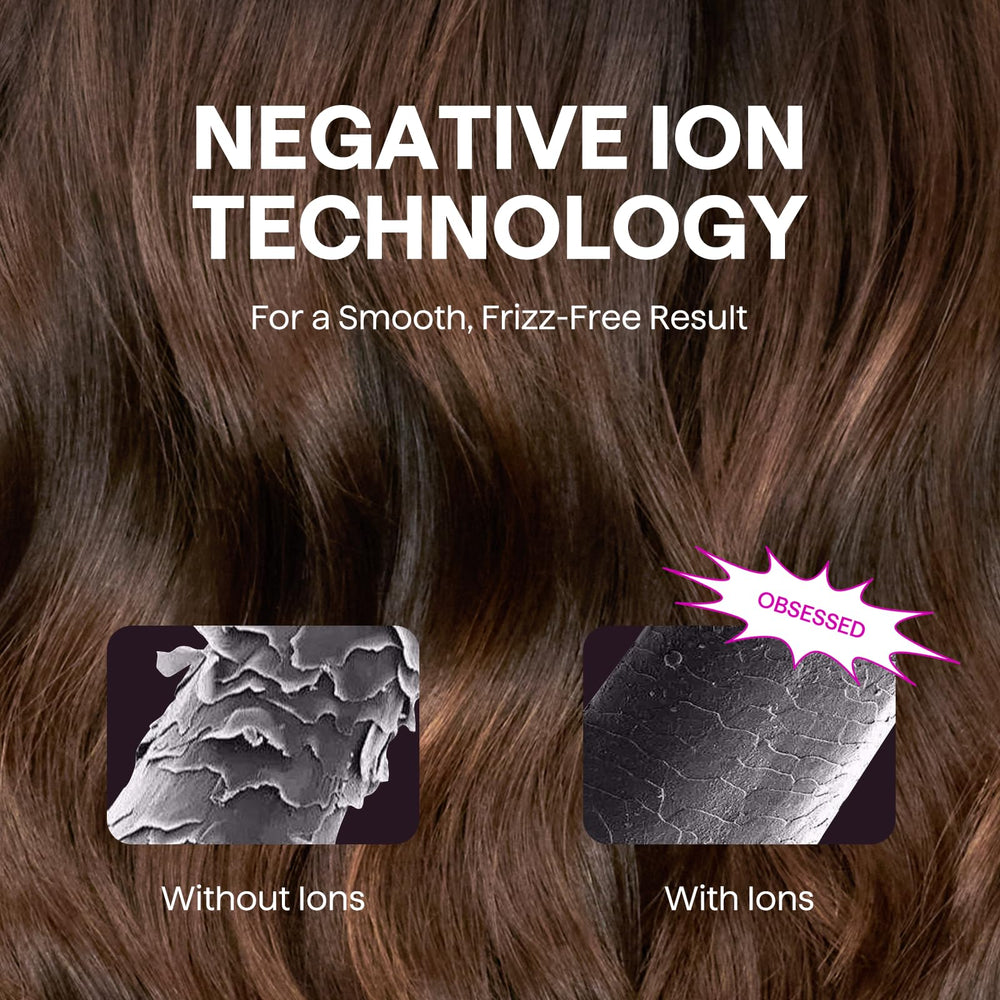 Wavytalk Turblow Pro ionic technology reduces frizz and boosts shine